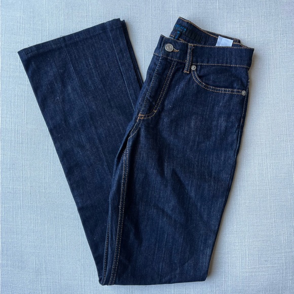 ESCADA Straight Leg Dark Wash Denim Jeans - Picture 2 of 5